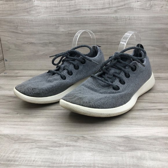 Allbirds Sneakers Mens 12 Gray Merino Wool Runners Lace Up Shoes main image 8